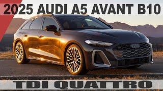 2025 AUDI A5 AVANT TDI QUATTRO climbs the mountains - Is it as robust as always? In full detail