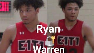 2022 SG Ryan Warren Plays Both sides of the ball!!