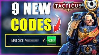 WARHAMMER 40K TACTICUS CODES EXPOSED! - WARHAMMER 40000 NEW CODES