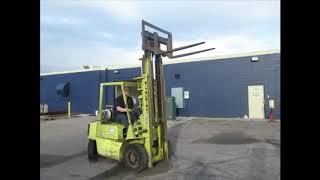 Mitsubishi Model FG-25 LP Powered Fork Lift