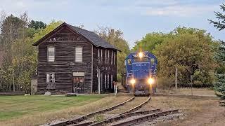 Finally Pulled Out New Grain Cars (Built In Feb) For The 2024 Grain Harvest! #trains #trainvideo