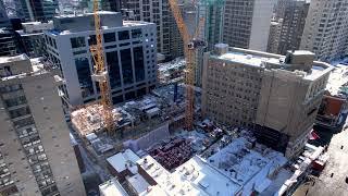 Le Sherbrooke Construction Update - April 2024