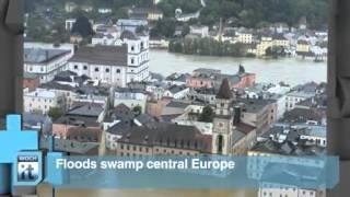 Water Latest News  Floods Swamp Central Europe   Wochit  mp4