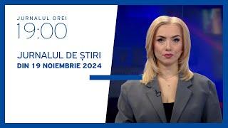 Jurnalul orei 19:00, 19.11.2024