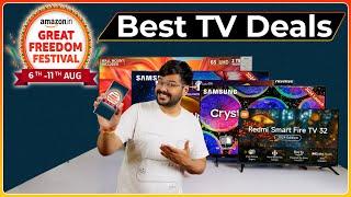 Amazon Great Freedom Sale ️ Best 4K TV to BUY THIS SALE Samsung, Sony, LG, MI, VU, OnePlus, ACER