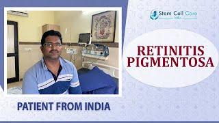 Patient with Retinitis Pigmentosa share his experience after stem cell therapy at SCCI | RP Disease