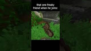 we all have a minecraft friend like this...  #minecraft #nowayijustcalledthat #minecrafthumor #memes