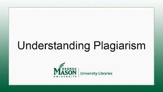 Understanding Plagiarism