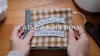 Sewing A Soft Book With Scrap Fabric