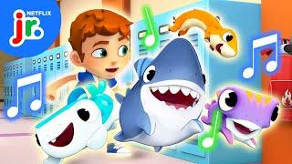 Friends Are the Best'  Sharkdog Friendship Song for Kids | Netflix Jr Jams