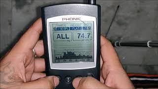 Phonic PAA3 RTA analyser - tutorial and tips