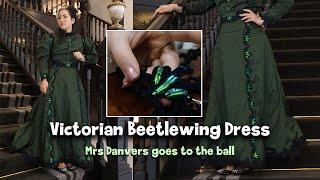 Victorian Beetlewing Dress: Mrs Danvers cosplay (Part 1) | Foundations Revealed Competition 2021