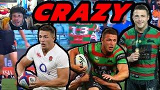 Sam Burgess Legendary Moments | Big Hits & Tries (reaction)