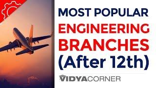 After 12th | 7 Most Popular Engineering Branches in India | Highest Paying Engineering Jobs