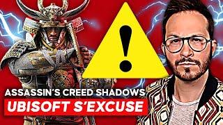 POLÉMIQUE Assassin's Creed Shadows ️ UBISOFT s'explique et S'EXCUSE !!!