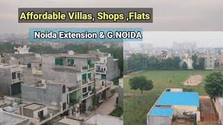 Affordable Villas ,Shops , Flats | Noida Extension & G.Noida | #realestate #trending #viralvideo