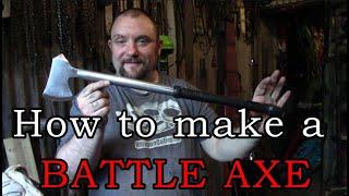 How to make a Battle Axe from a cheap hatchet