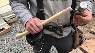 How to put a new handle on a hammer