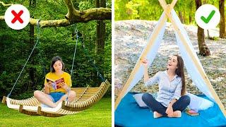 15 AWESOME PICNIC IDEAS || 5-Minute Camping Hacks You Must Try!