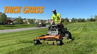 Visiting The Mowing Crews + Checking Out Our Lawn Care Setups