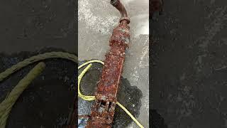 borewell pump repair, borewell pump ki halat to dekho , pump repair