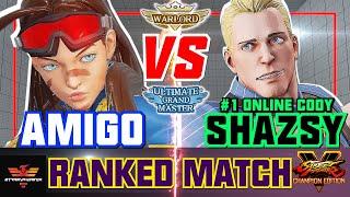 SFV CEShazyy [Cody] Warlord Vs AmigoOne [Cammy] | SF5Stremphoenixスト5