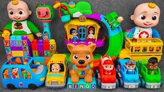 158 Minutes Satisfying Unboxing COCOMELON Colorful Treehouse Playset ASMR  Coco ASMR Tin