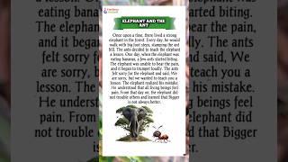 ELEPHANT AND THE ANT |#shorts#YanStoryStation#philippines  #EnWallet#dailyenglishbooster#english