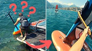 Diese Windsurf-Session war nicht easy!