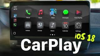  iOS 18 Apple CarPlay | +10 NEW FEATURES!