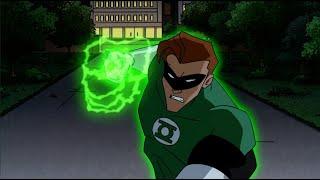 Green Lantern (Hal Jordan) Powers and Fight Scenes - The Batman (2004)