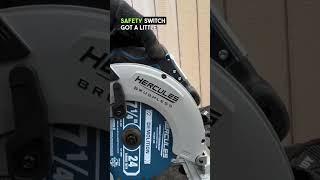 Hercules 20V Brushless 7 1/4 Circular Saw @harborfreight Pro Grade!