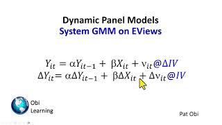 System GMM: Video 5 of 5