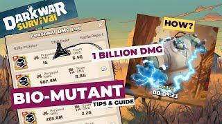 Dark War Survival: Bio Mutant Event Guide – Tips to Deal High Damage & Maximize Rewards!