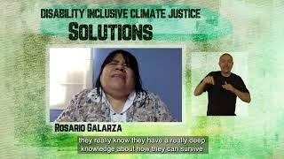 Disability Inclusive Climate Justice (short version)