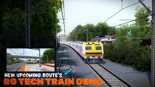 RG TECH TRAIN DEMO NEW UPDATE FIRST LOOK |NEW LOCOMOTIVE|NEW COACH|ETC..