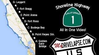 A Drive Up The Coast: California 1 Shoreline Highway, All The Way