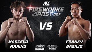 Marcelo Marino Vs Franky Basilio Full Fight | AFL Promotions | Muay Thai | Fight Night | NYC