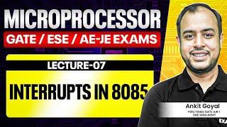 Lec-07: Interrupts in 8085 | Microprocessor | Ankit Goyal | One Man Army