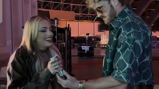 Logan Paul steals Liv Morgan Redbull off air backstage - WWE RAW & SMACKDOWN