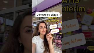 Dermatolog olarak bakım ürünü seçimlerim #reklam #ciltbakımı