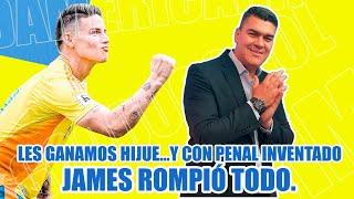 COLOMBIA 2 ARGENTINA 1 LES GANAMOS HIJUE...Y CON PENAL INVENTADO. JAMES ROMPIÓ TODO.