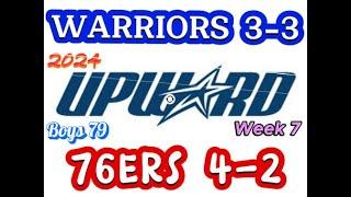 Warriors  @76ERS  Boys 79  NEW HOLLAND PA UPWARD CFC