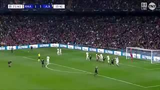 Schone Goal Free kick Amazing vs Real Madrid 1-4 (3-5)