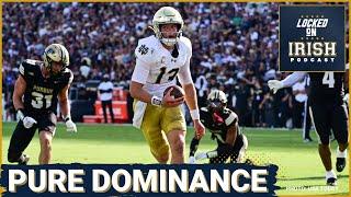 Notre Dame DESTROYS Purdue 66-7 | INSTANT REACTION