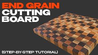 How to Make End Grain Cutting Board | Step-by-Step Guide | #woodworking #cuttingboards