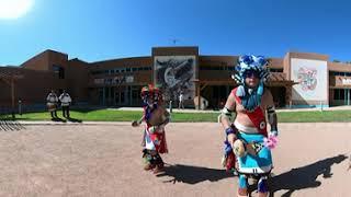 Native American Dancers at the Indian Pueblo Cultural Center in Albuquerque | 360 Video