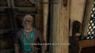 Going to buy trinkets, odds and ends in Skyrim