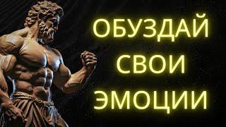 ОБУЗДАЙ СВОИ ЭМОЦИИ и достигни ВНУТРЕННЕГО СПОКОЙСТВИЯ | Стоицизм