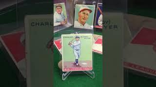 1933 Goudey Charles “Buddy” Myer | The Most Violent Brawl in Baseball History